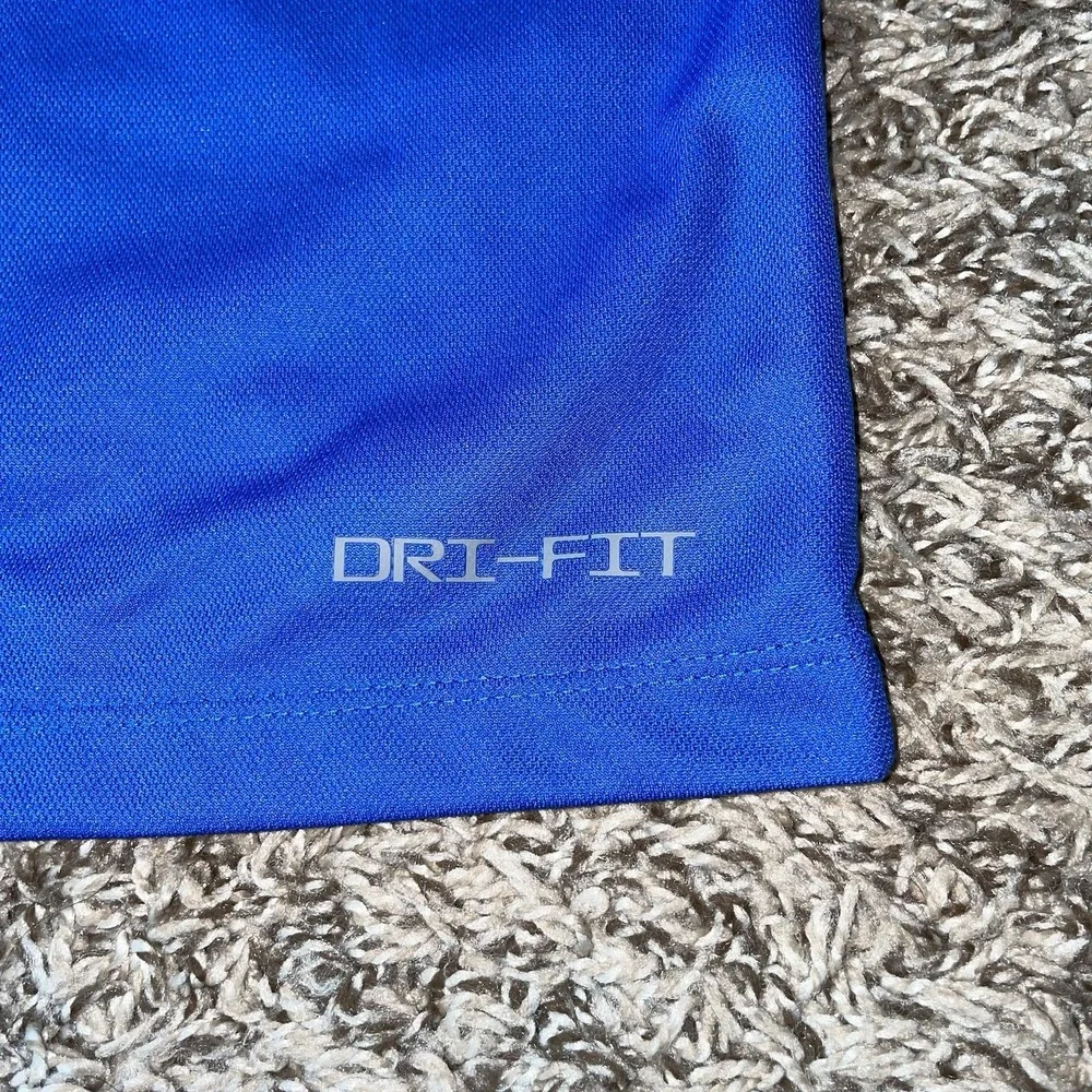 Air Jordan Florida Gators Blue Golf Polo Mens Size XL Dri-Fit DZ8367-480 NWOT